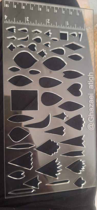 "شابلون حرفهای ابزار ژله تزریقی – مناسب برای افزایش دقت و سرعت در طراحی ژلههای تزریقی"